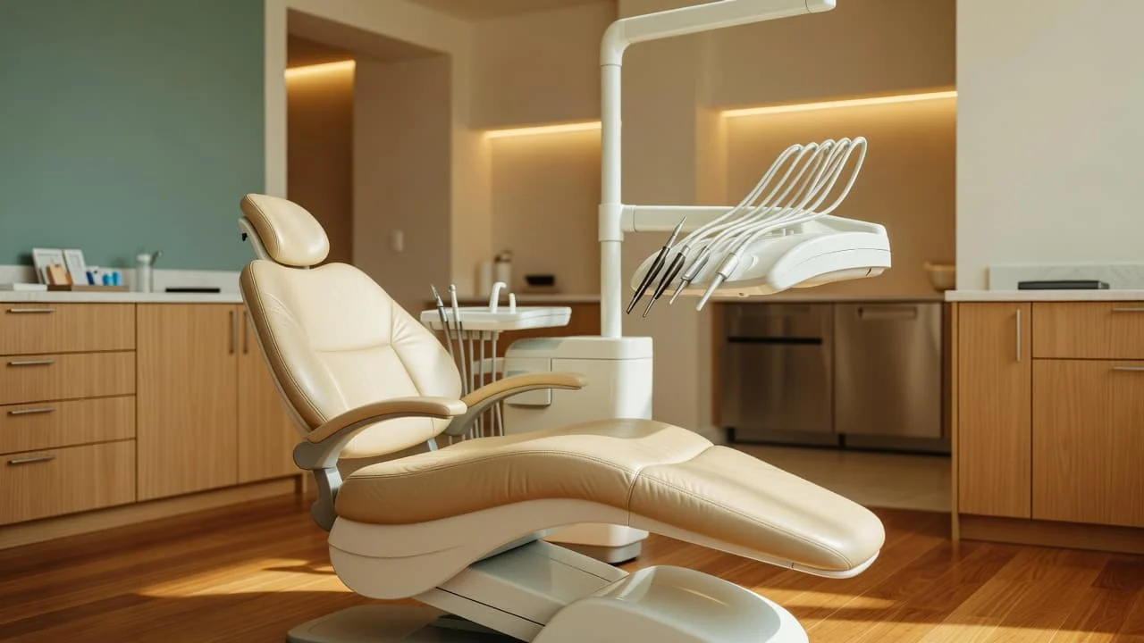 Comfortable room for an extraction in dentistry appointment